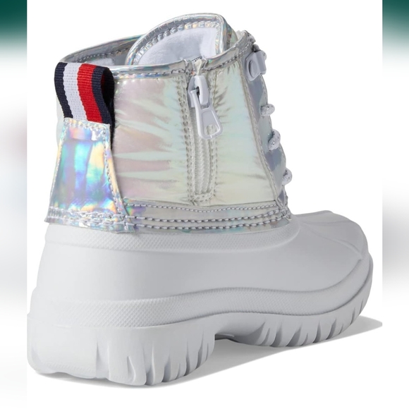 Tommy Hilfiger Girl's Danni (Little Kid/Big Kid) White Iridescent  12 - Picture 4 of 9